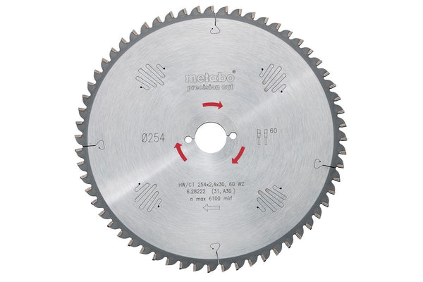 Circular saw blade HW/CT 160 x 20 (16) , 24 WZ 22°