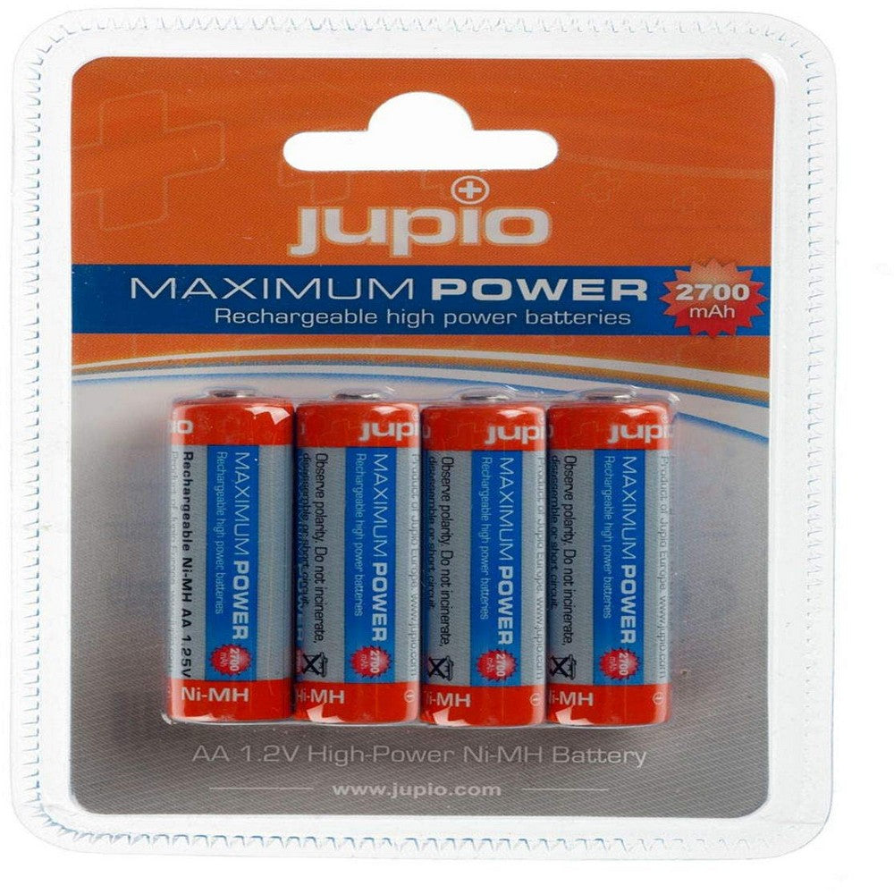 Jupio Rechargable Battery Aa 2700mah 4pk | Formula