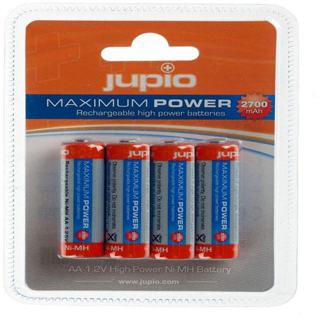 Jupio Rechargable Battery Aa 2700mah 4pk | Formula