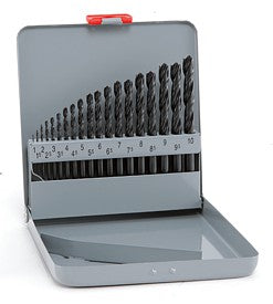 Alpen Set Sprint Master KM19 19-pcs.,? 1.0-10.0x0.5mm in Metal Case