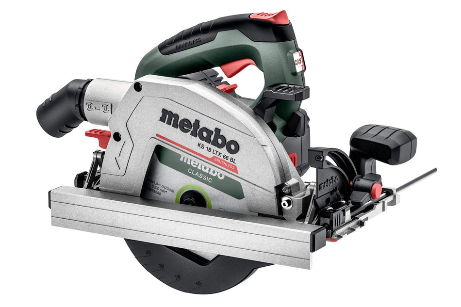 Metabo 18 V BRUSHLESS 165 mm Circular Saw 4800 rpm - BARE TOOL