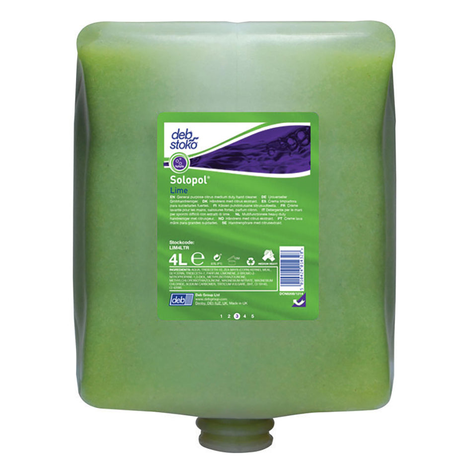 Deb|Stoko Solopol Lime - 4L Cartridge