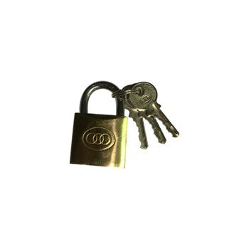 Tri-Circle KA263 Brass Padlock Keyed Alike 32mm Boxed