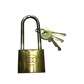 Tri-Circle L262 Brass Padlock Long Shackle 25mm Boxed