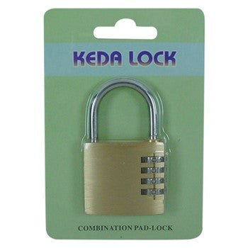 Tri-Circle KD-T1040 Combination Padlock 40mm  1 per Card