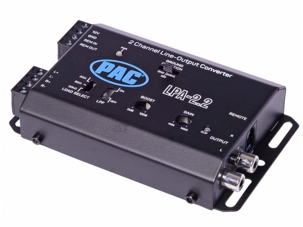 Pac 2 Ch Active Line Out Converter With Auto Turn On For Amp Installation 40v / 400w | Formula