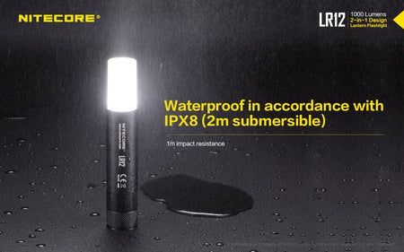 Nitecore Two In One Flashilght & Lantern Up To 1000 Lumens 166 Metres Of Throw | Formula