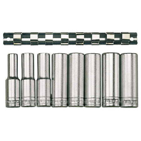 Teng 8pc 1/2in Dr. Deep Socket Set 13-24mm 12Pnt | ISL
