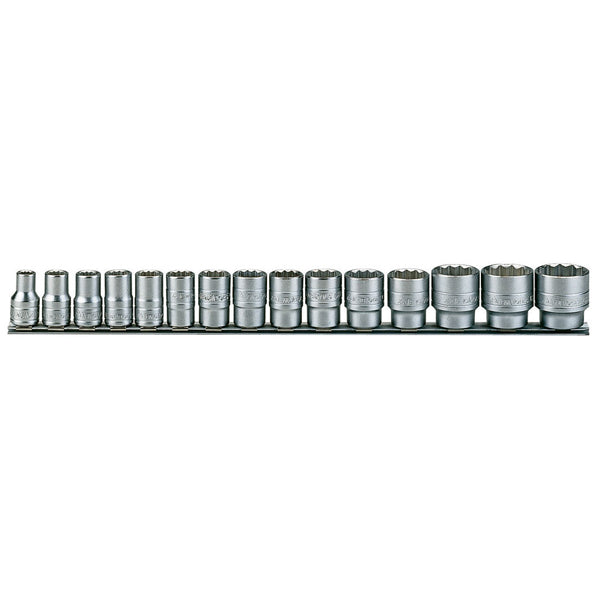 Teng 15pc 1/2in Dr. AF Socket Set 3/8-1-1/4in 12Pnt | ISL