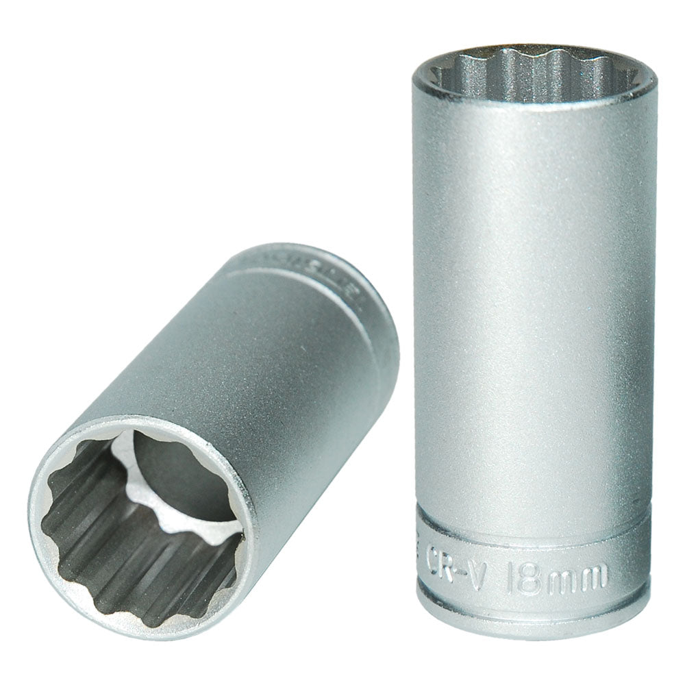 Teng 3/8in Dr. Deep Socket 18mm 12pt | ISL
