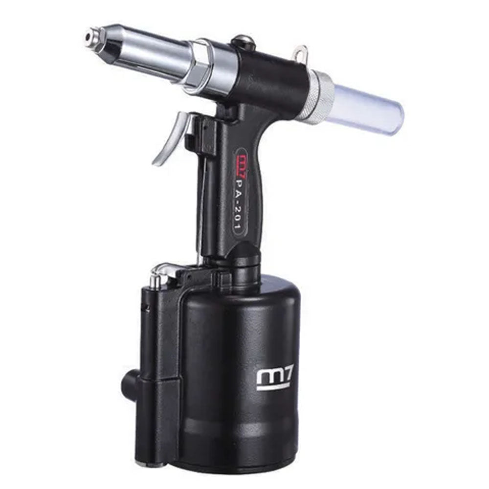 M7 air hydraulic riveter with 14mm stroke and alloy steel chuck jaws