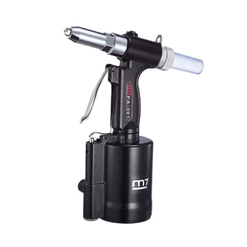 M7 air hydraulic riveter with 16mm stroke and included mandrel set