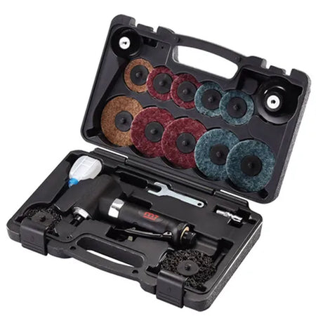 M7 18pc Air Polisher Kit 2in/3in 90 deg. – M7 18 Piece 2in/3in 90 deg. Polisher Kit | ISL