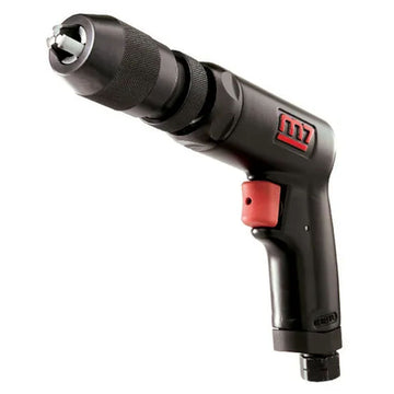 M7 heavy-duty air drill with 3/8 inch chuck and planetary gear assembly