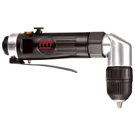 M7 air right angle drill with keyless chuck, 3/8 inch, 1600 rpm