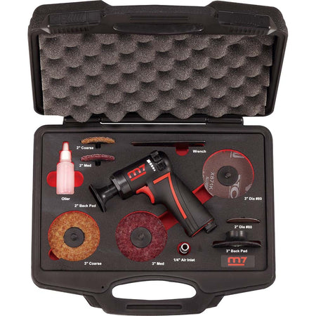 M7 11pc Mini High Speed Sander Kit 2in/3in 18000rpm | ISL