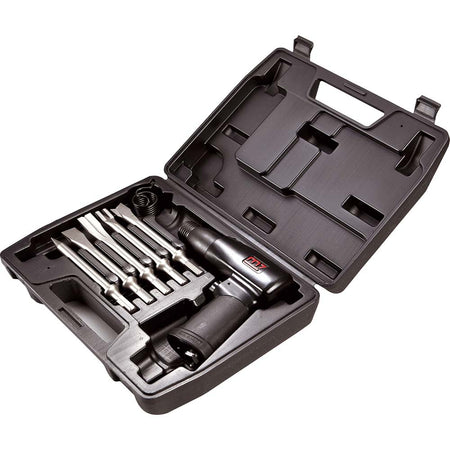 M7 5pc Air Hammer Kit w/ Round Shank Chisel Set 175mm | ISL