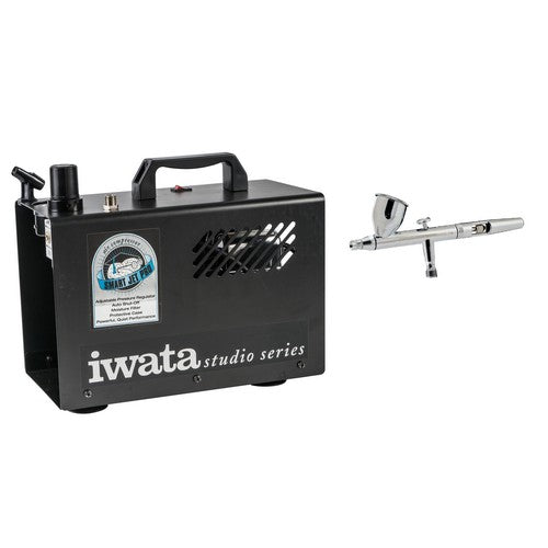 Iwata Airbrush Kit Makeup Pro Hp.Cs + Is875s Compressor