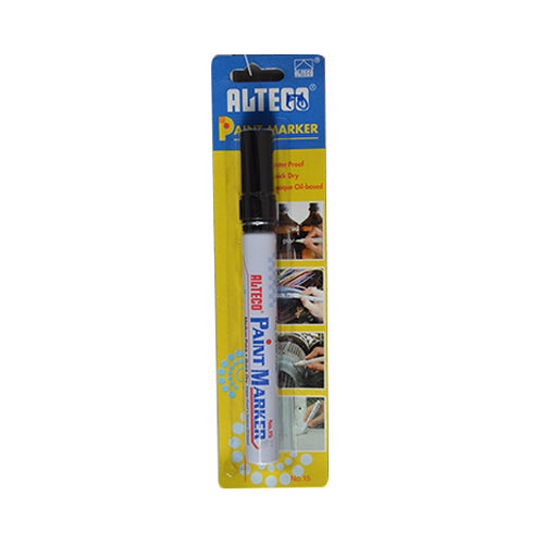 Alteco Paint Marker Black Blister Pack