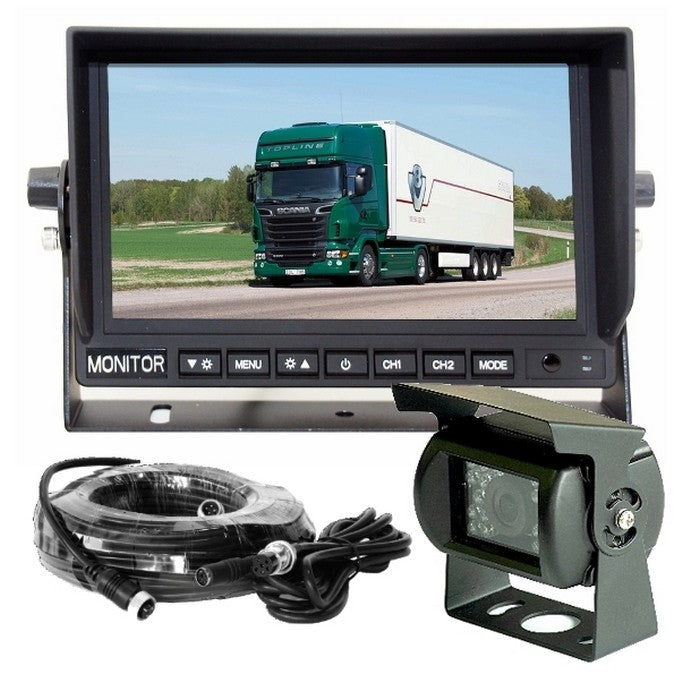 Mongoose 7" Rear View System -- 3 Camera Input | Formula
