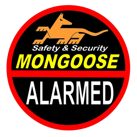 Set Of Two Mongoose Internal Window Stickers | Formula