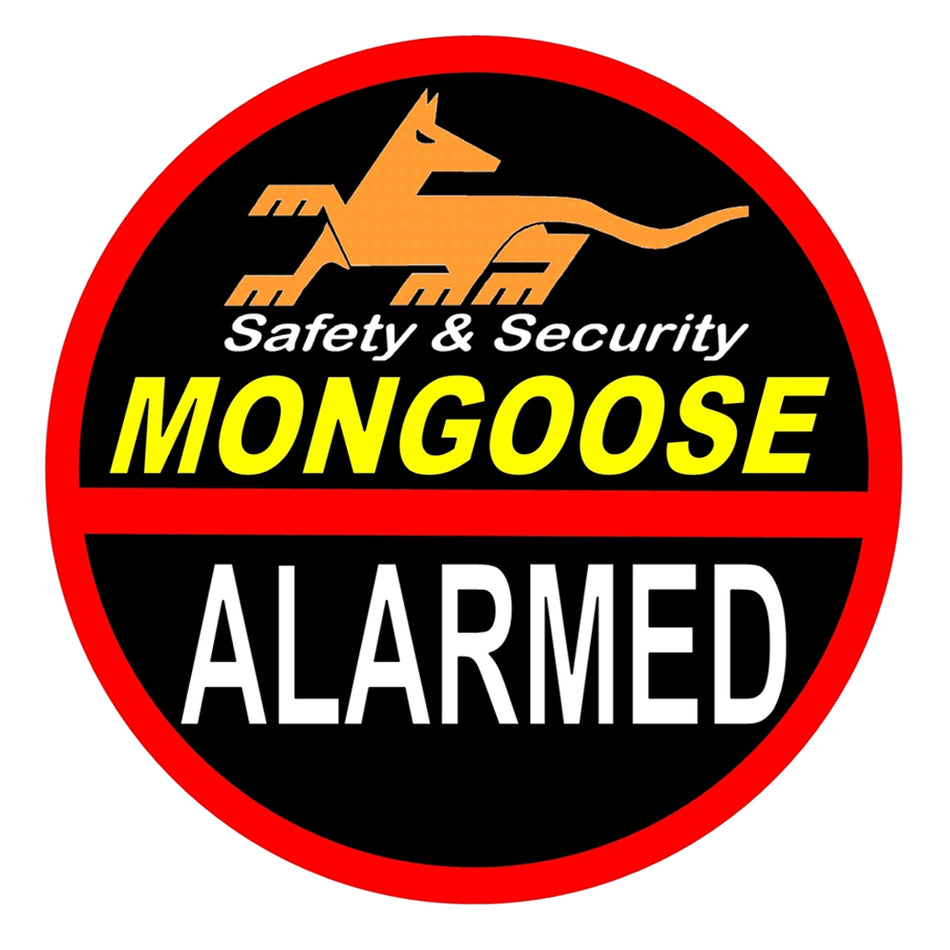 Set Of Two Mongoose Internal Window Stickers | Formula