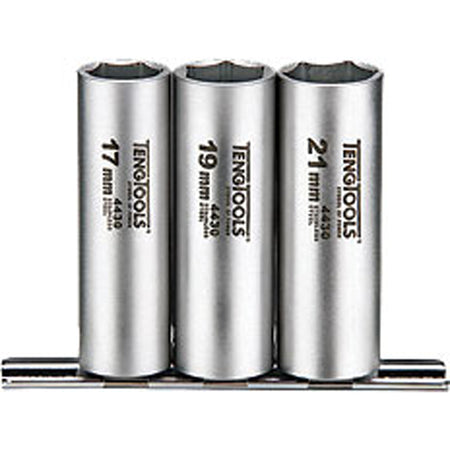 3pc 1/2in Dr. Deep Skt Set 17,19,21(6-Pnt)** | ISL