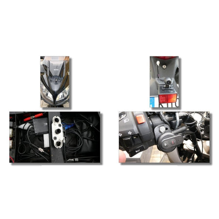 Viofo 1080p Motorcycle Dashcam Dual Channel F/R Wifi + Gps | Formula