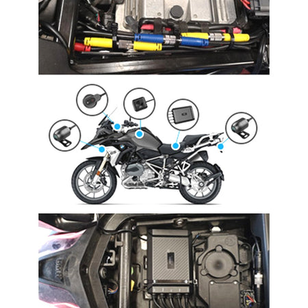 Viofo 1080p Motorcycle Dashcam Dual Channel F/R Wifi + Gps | Formula