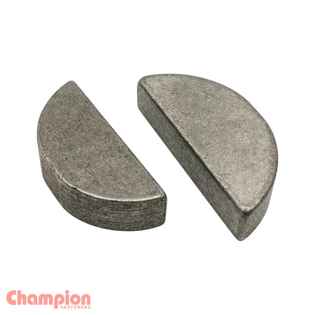 Champion 4mm x 13mm Woodruff Key - 25pk | ISL