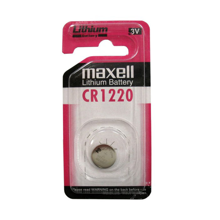 Maxell Lithium Batt Cr1220 3v Single Blister | Formula