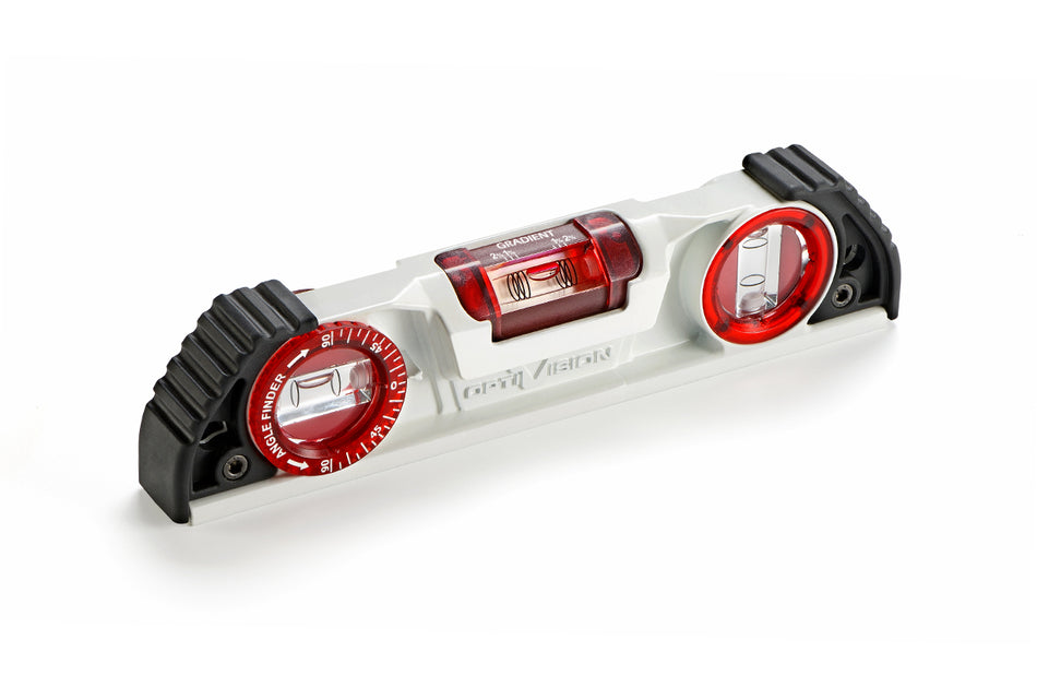 Kapro 935 Optivision Red Torpedo - Magnetic Level 25cm