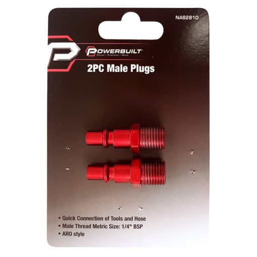 Powerbuilt 2pc Male ARO Fittings