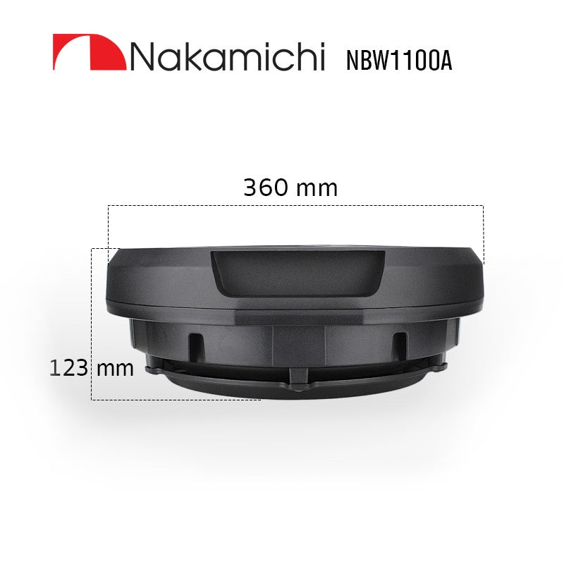 Nakamichi Nbw1100a 11" Spare Tyre Wheel Active Subwoofer* | Formula