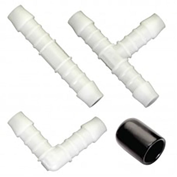 Champion 3mm T - Piece Vacuum Hose Connector - 25pk | ISL