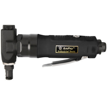 AmPro air nibbler with cushion grip handle and adjustable die guide