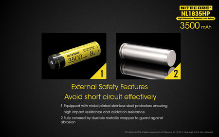 Nitecore Li-Ion Rechargeable Battery (3500mah) | Formula