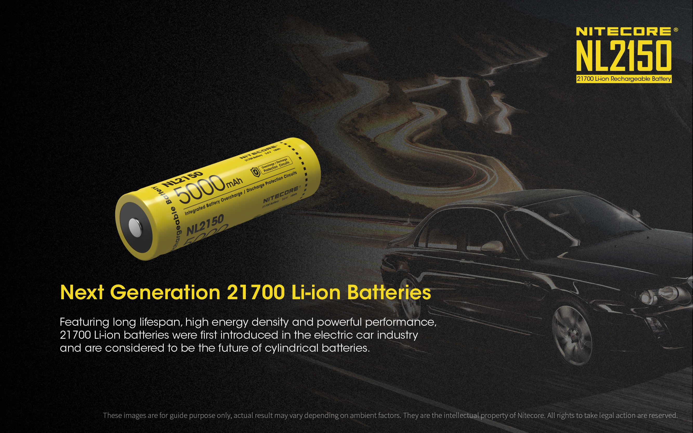 Nitecore 5000mah Rechargeable Li-Ion Battery | Formula