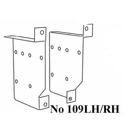 Radio Brackets Mazda 2 / Demio Side Brackets (Suit Oem Panel) | Formula