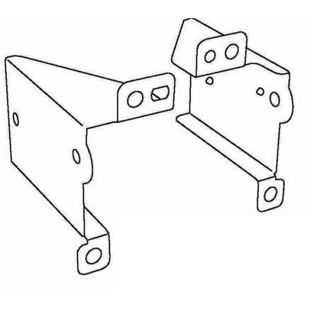 Radio Brackets Toyota Prius Nhw1# 1998>00 Side Brackets | Formula