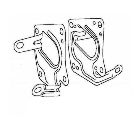 Radio Brackets Toyota Opa Act10 Zct# 04/2000 On Side Bkts | Formula