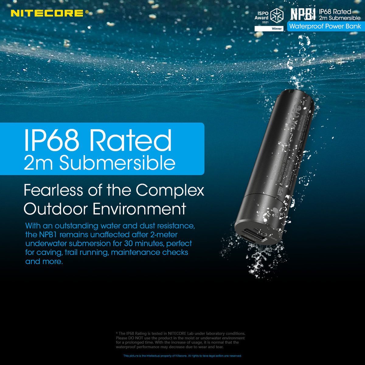 Nitecore 5000mah Power Bank Waterproof | Formula