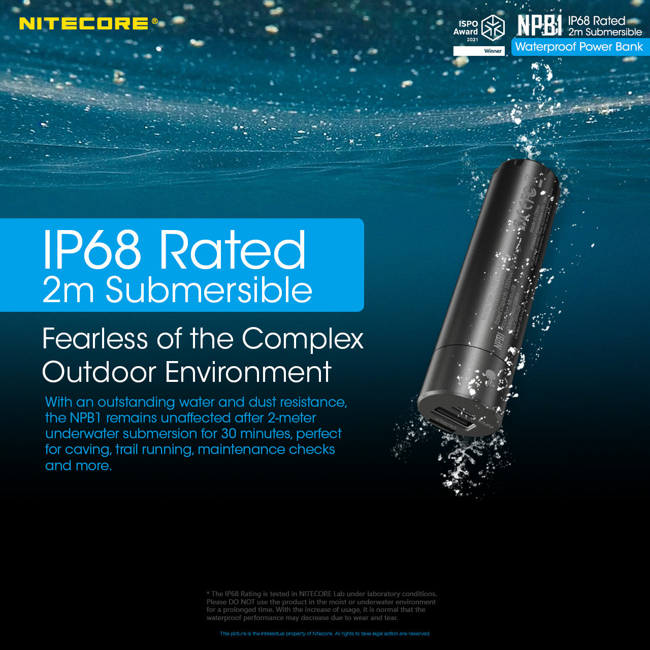 Nitecore 5000mah Power Bank Waterproof | Formula