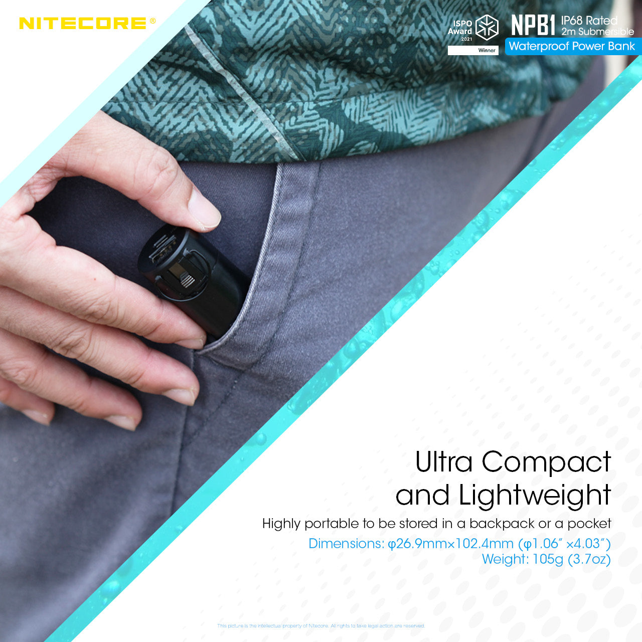 Nitecore 5000mah Power Bank Waterproof | Formula
