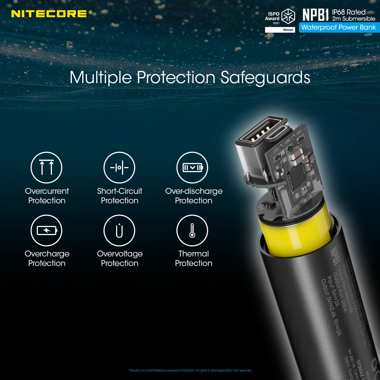 Nitecore 5000mah Power Bank Waterproof | Formula