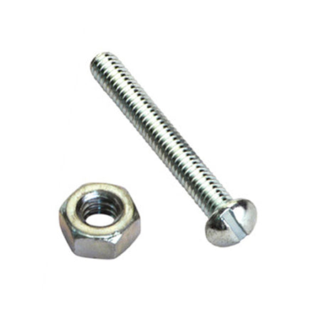 Champion 3/16in x 3/4in Number Plate Screw & Nut - 50pk | ISL