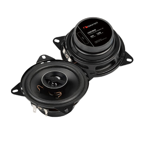 Nakamichi 4" 2 Way Coaxial Speakers Pair 130w | Formula