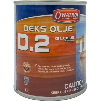 Owatrol Deks Olje #2 Gloss Top Coat 1L