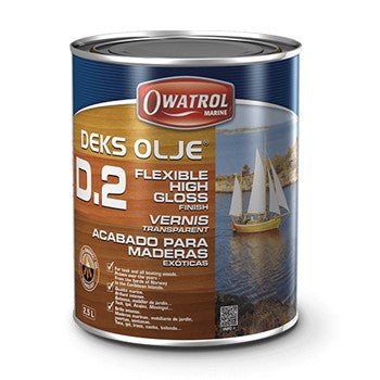Owatrol Deks Olje #2 Gloss Top Coat 2.5L | Hobeca
