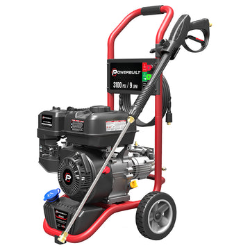 Powerbuilt 3100psi 9L/M Cold Water Petrol Waterblaster | Alltrade